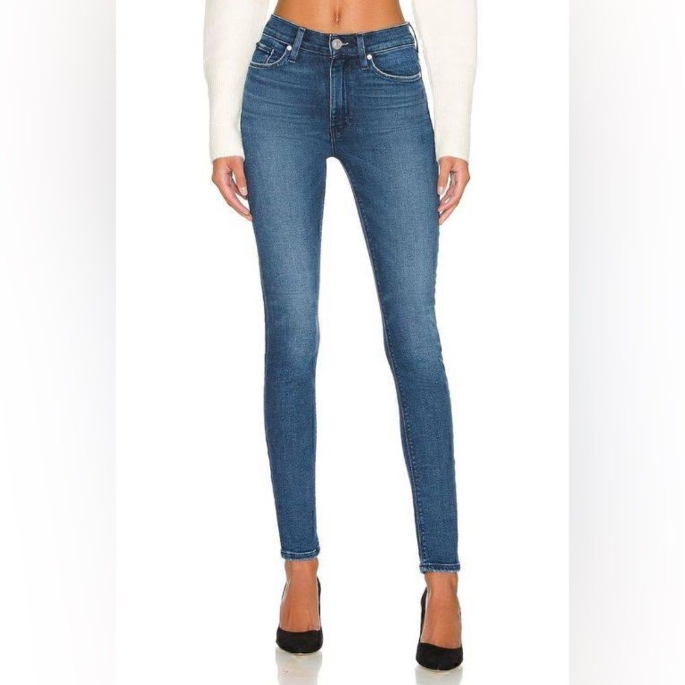 Hudson medium wash skinny jeans size 25 Like new